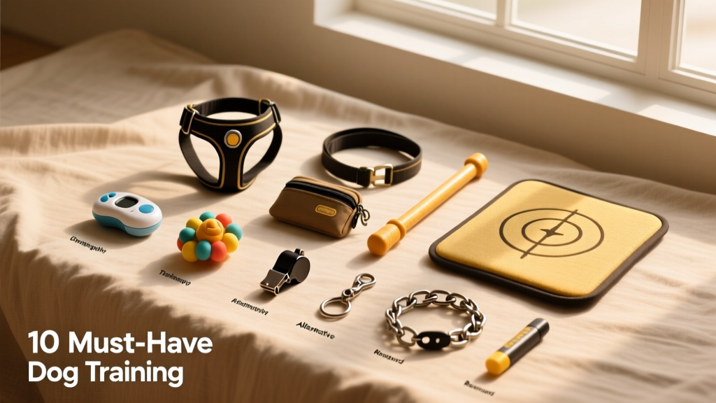 Top 10 must-have dog training tools