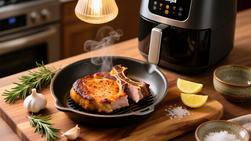 How to Air Fry Pork Chops in a Ninja (Myth-Busted!)