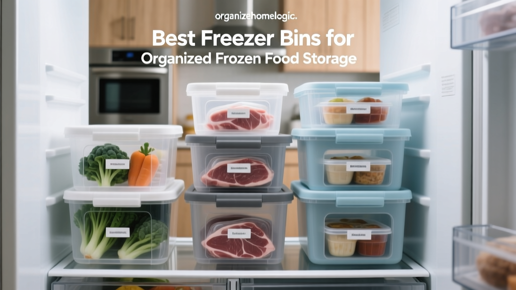 Best Freezer Bins for Organized Frozen Food Storage