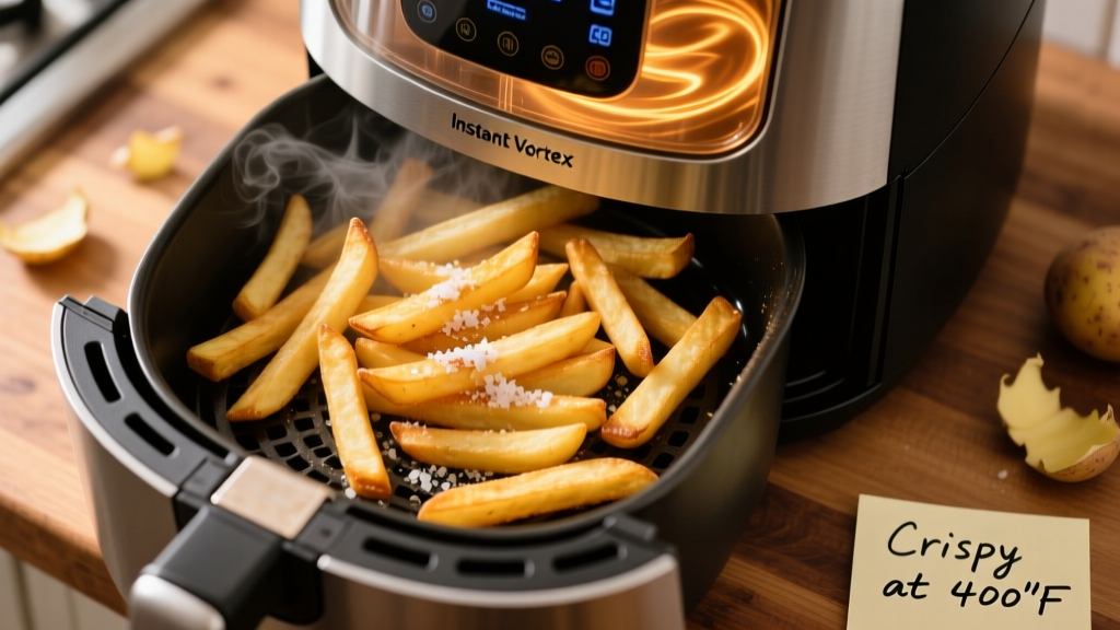 Perfect Frozen French Fries in the Instant Vortex