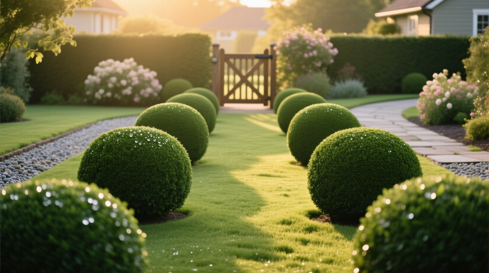round hedges