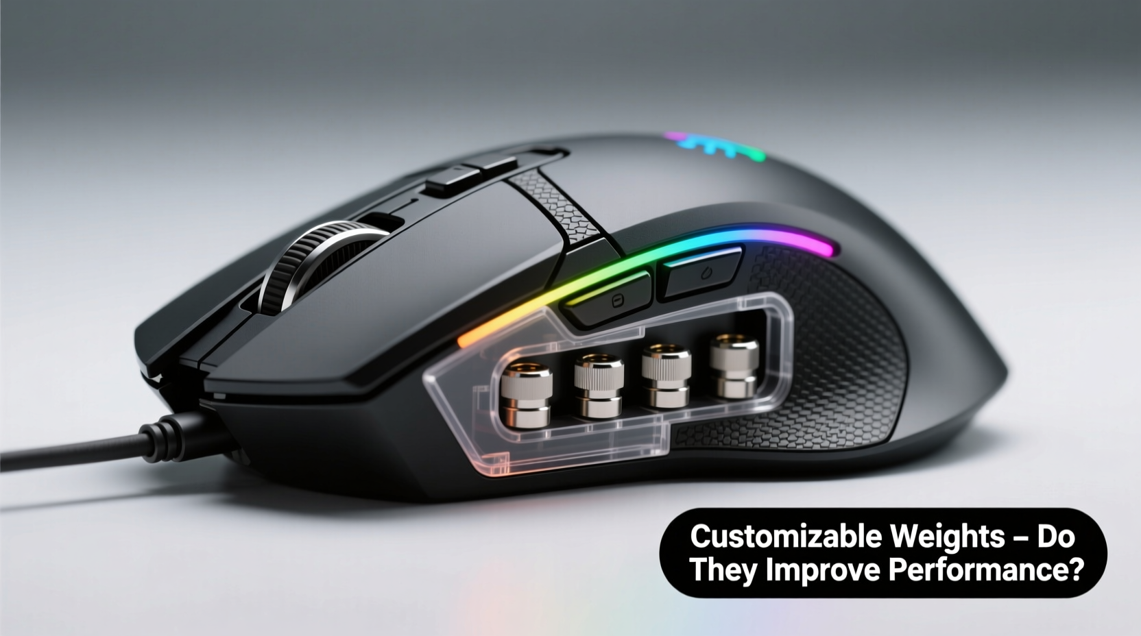 gaming mice with customizable weights do they actually improve performance