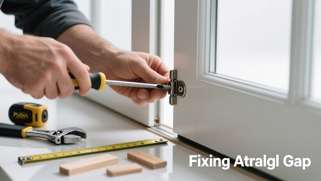 How to Fix a French Door Astragal Gap