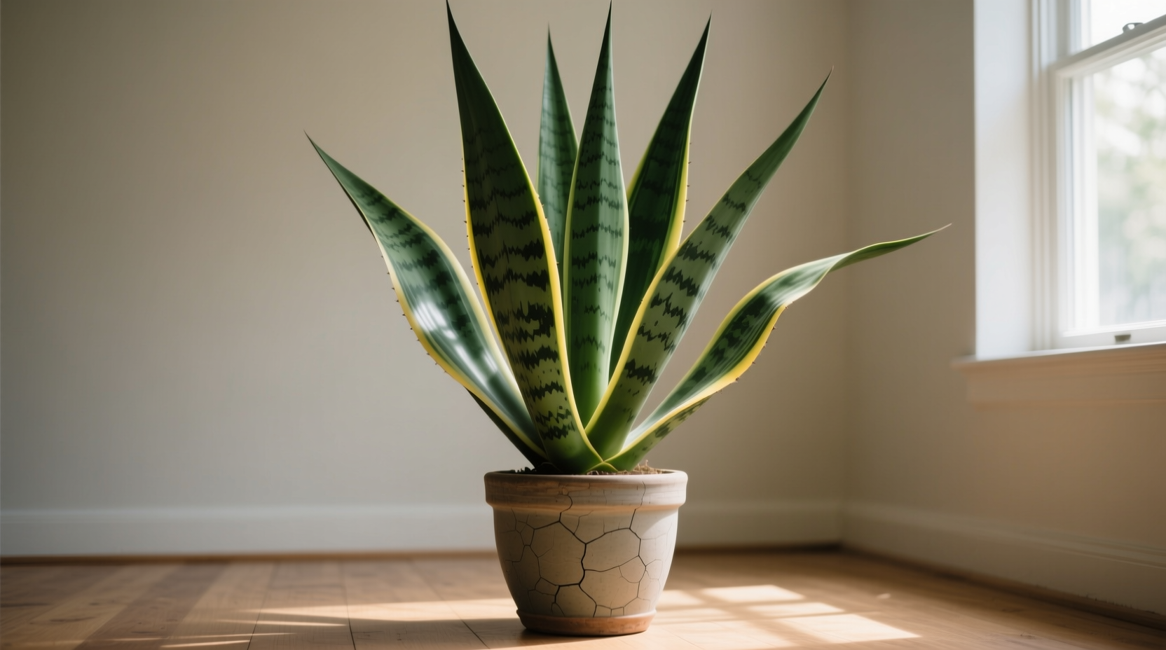 large snake plant real