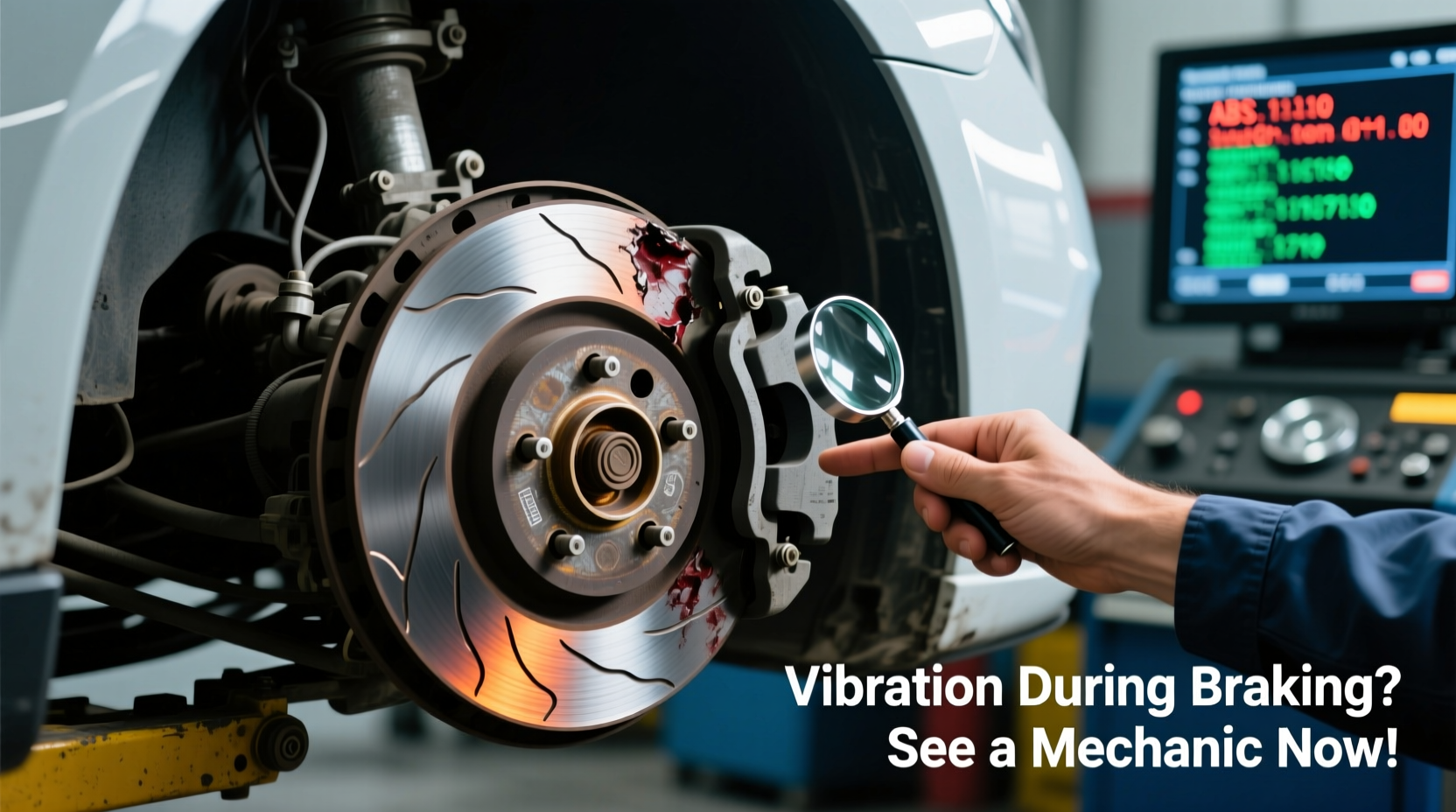 why does my car vibrate when braking and when to see a mechanic