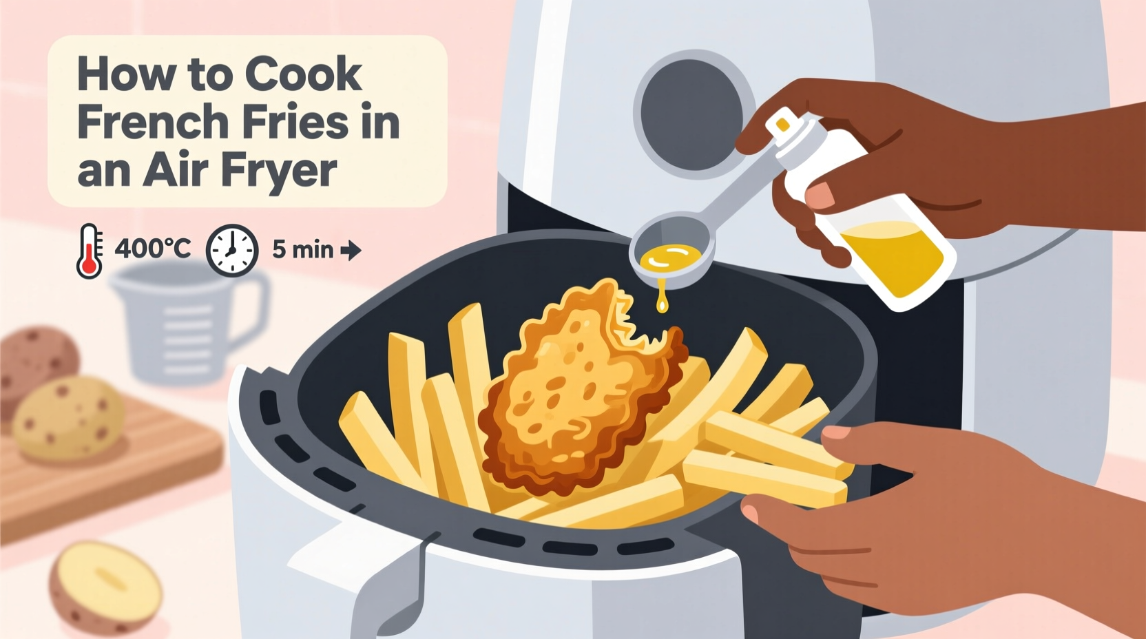Perfect Air Fryer French Fries: Crispy Recipe in 20 Minutes