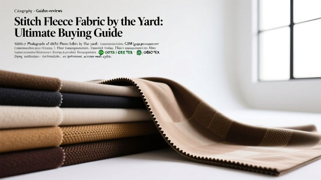 Stitch Fleece Fabric by the Yard: Ultimate Buying Guide