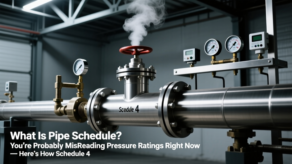 Pipe Schedule Explained: Wall Thickness vs. Pressure Rating