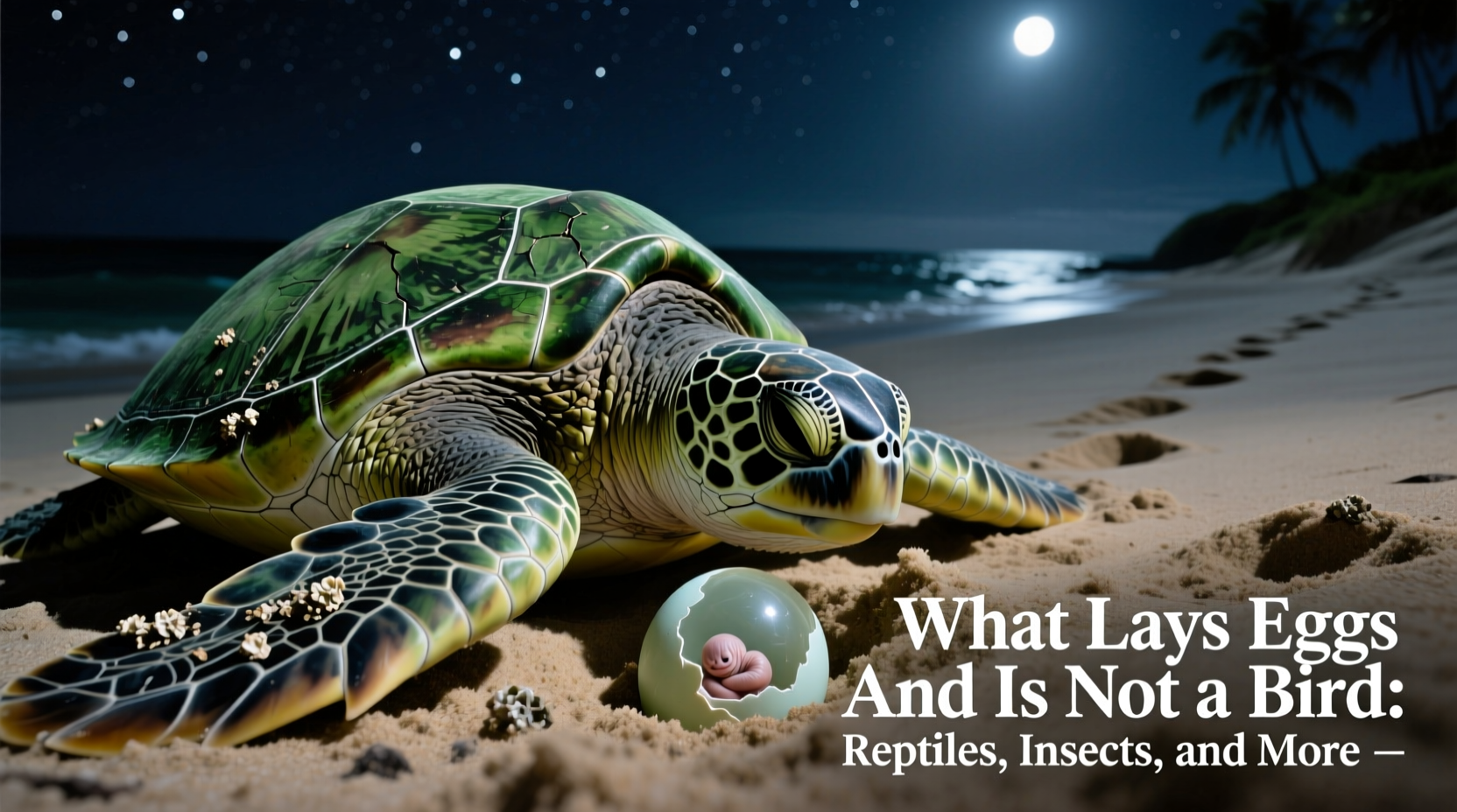 what lays eggs and is not a bird