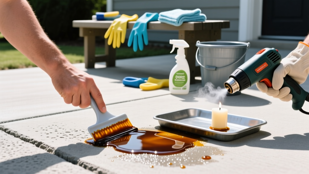 How to Get Candle Wax Out of Driveway: Proven 2026 Guide