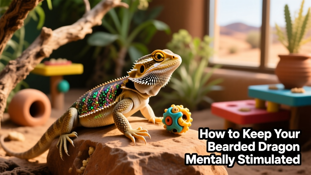 Bearded Dragon Enrichment: How to Keep Your Beardie Mentally Stimulated