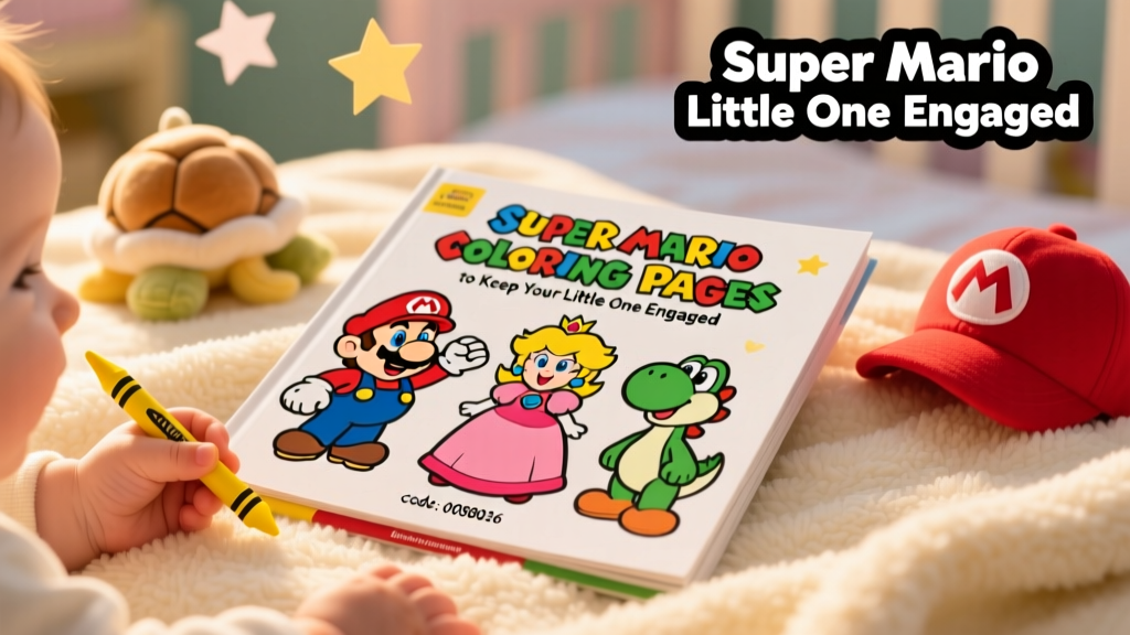 Super Mario Coloring Pages to Keep Your Little One Engaged: A Pediatric Nurse’s Evidence-Based Guide