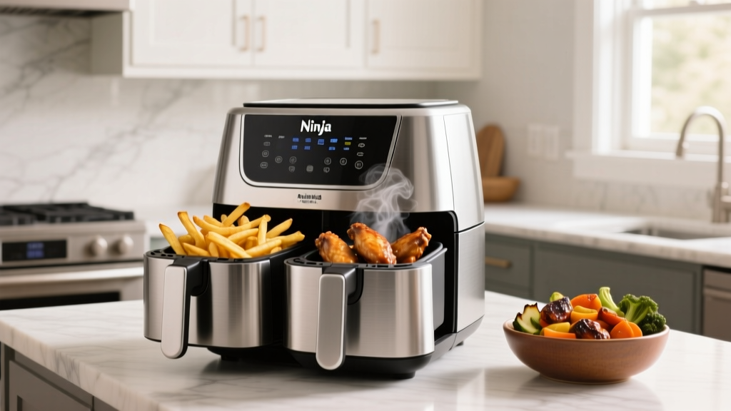 Ninja Foodi Dual Basket Air Fryer Explained