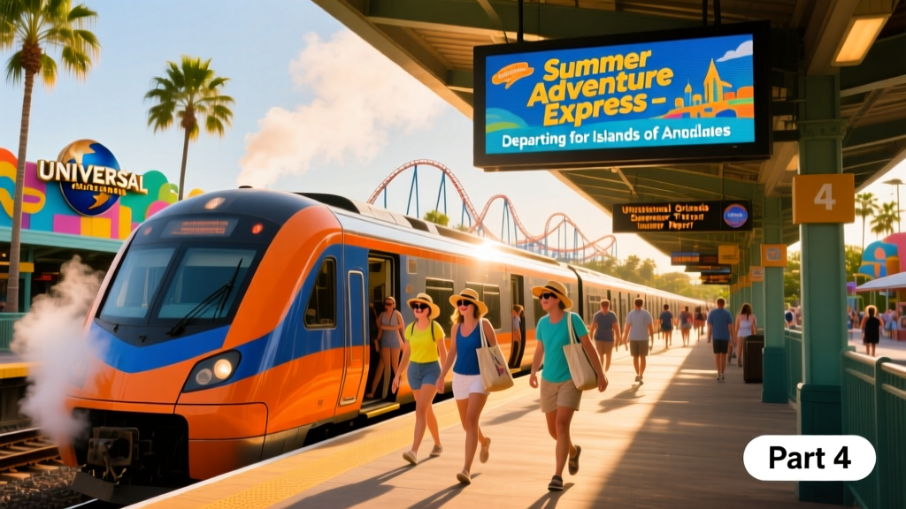 Universal Orlando Summer Trip Report Part 4: Multi-Modal Logistics, Transit Efficiency, and Real-Time Crowd Management