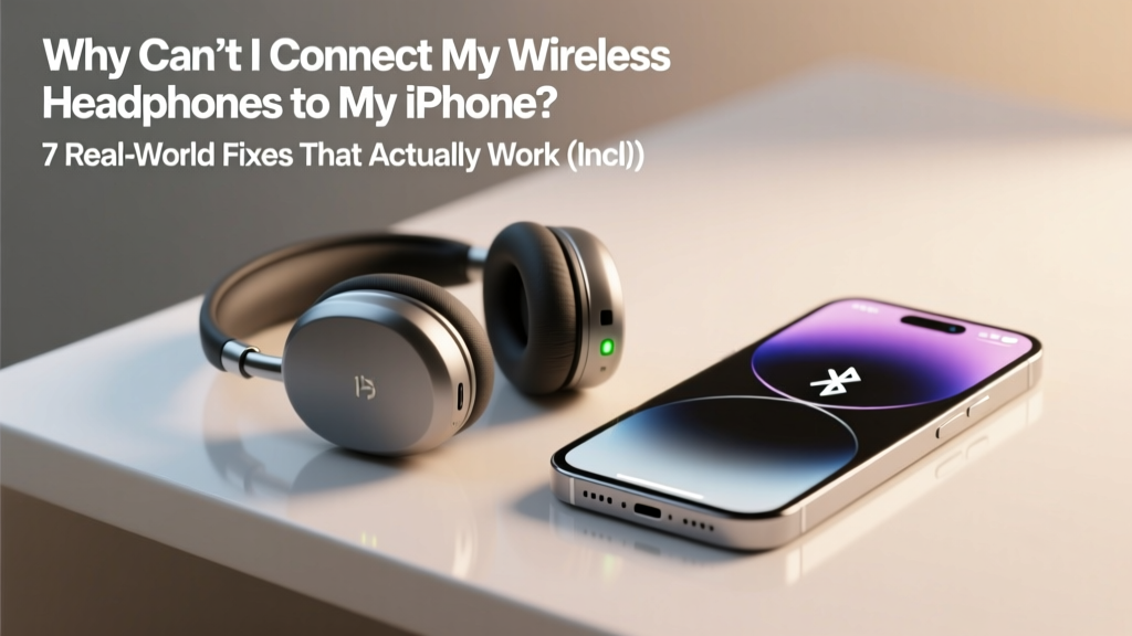 iPhone Wireless Headphones Not Connecting (2026)