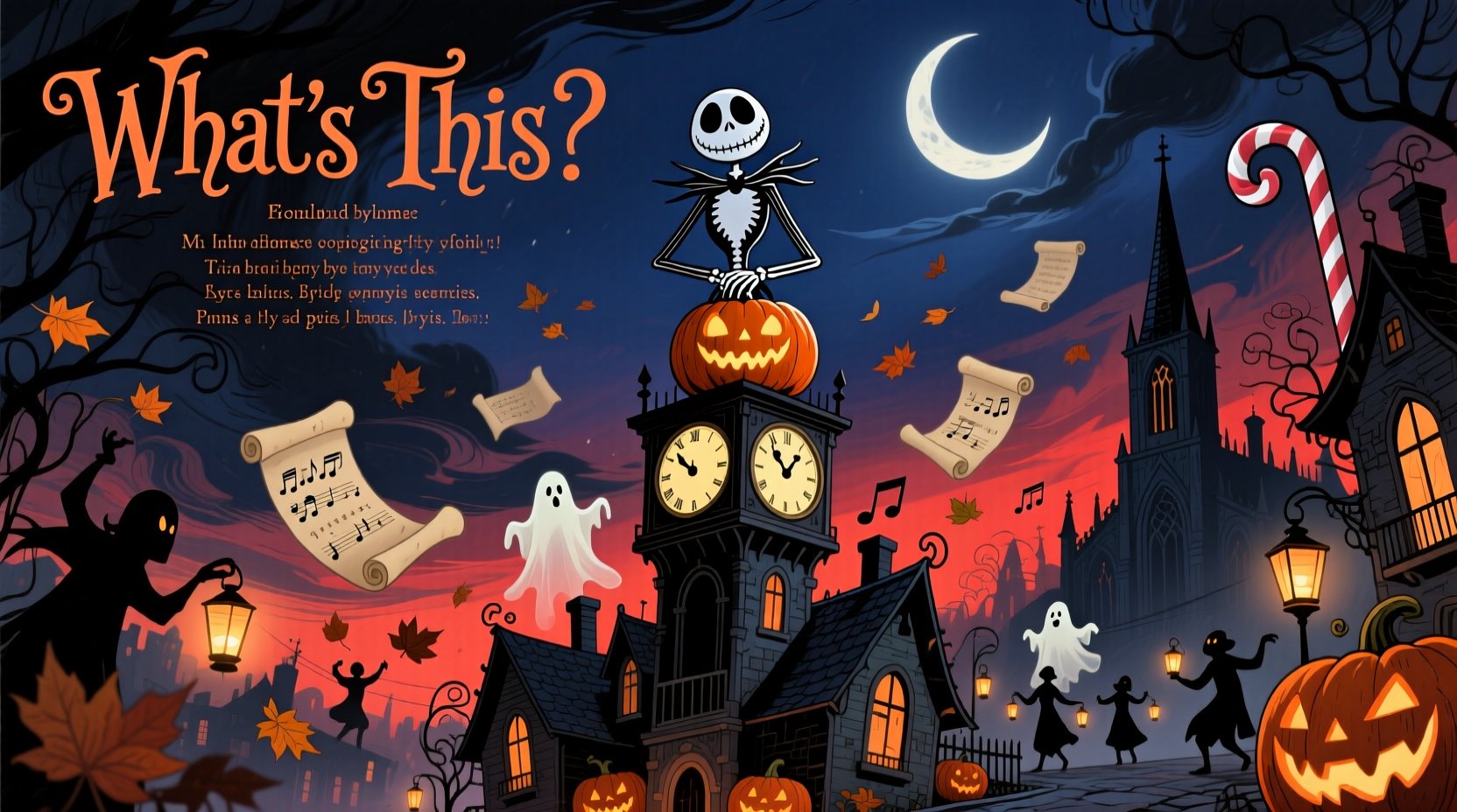 whats this nightmare before christmas lyrics