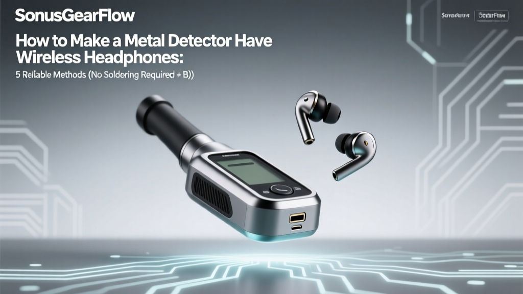Metal Detector Wireless Headphones (2026)
