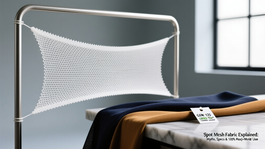 Spot Mesh Fabric Explained: Myths, Specs & Real-World Use