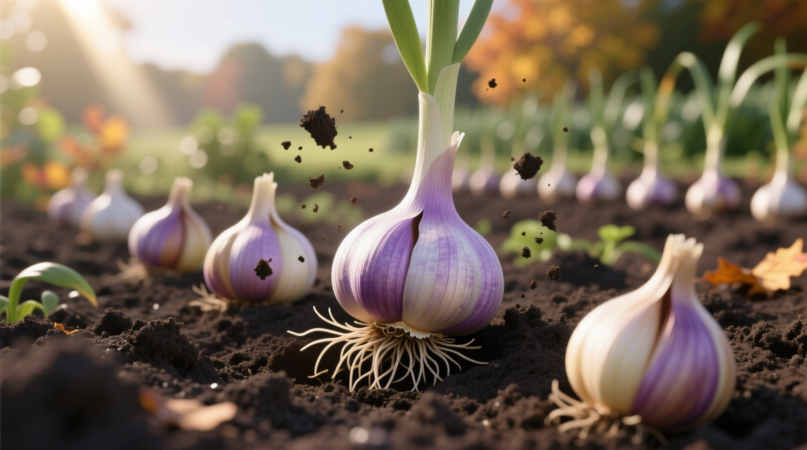 plant fall garlic