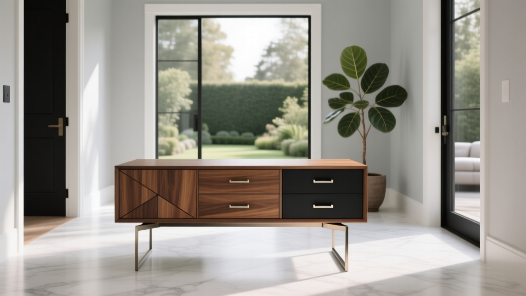 Where to Buy a Modern Entryway Table with Drawers