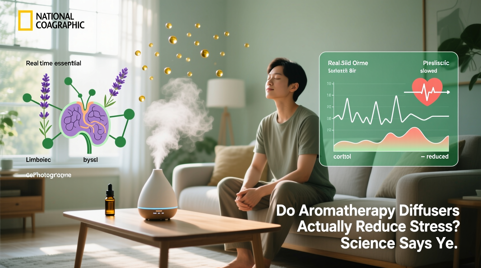 do aromatherapy diffusers actually reduce stress or is it psychological