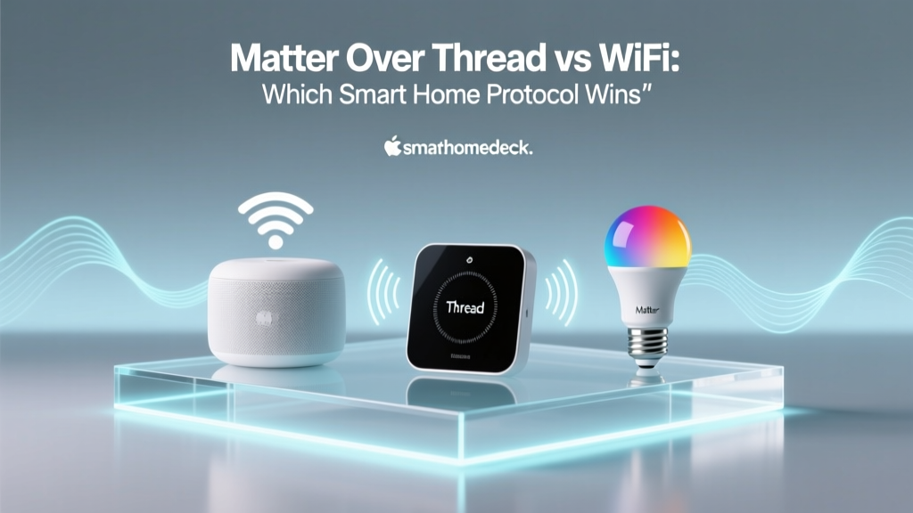 Matter Over Thread vs WiFi: Which Smart Home Protocol Wins