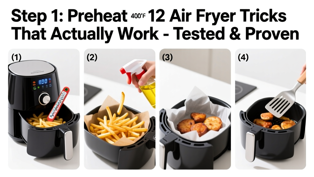 12 Air Fryer Tricks That Actually Work (Tested & Proven)