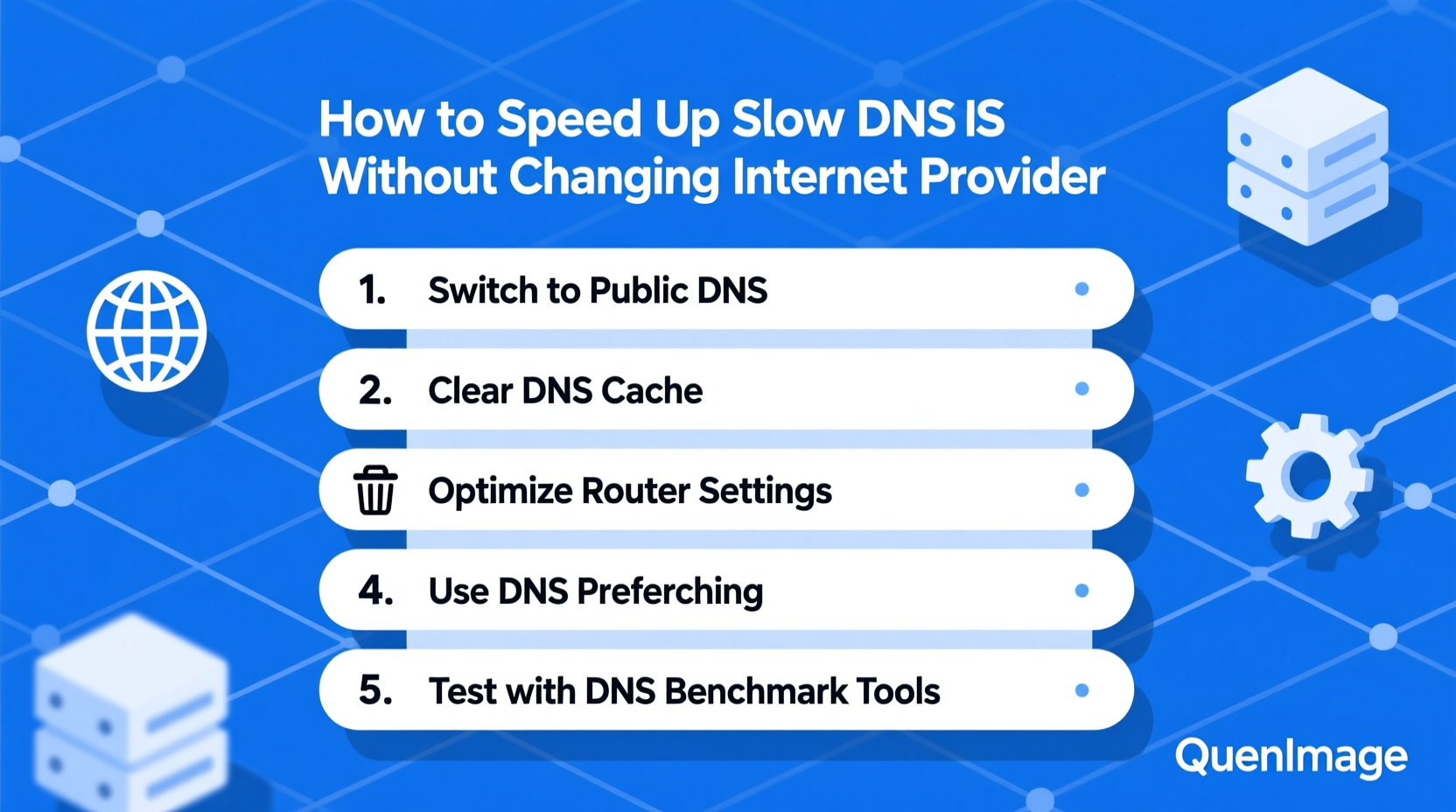 how to speed up slow dns without changing internet provider
