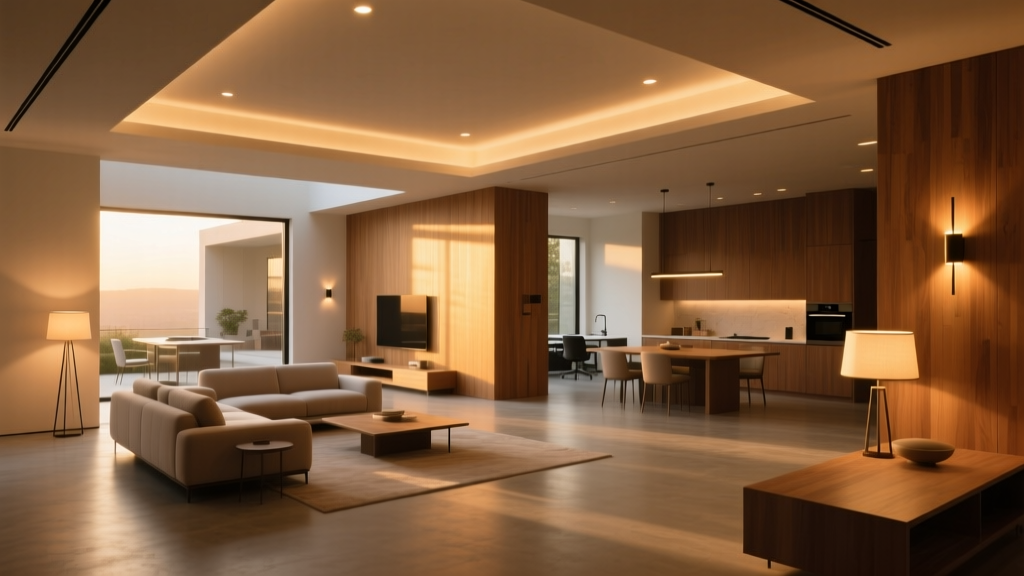 Open-Plan Lighting: Zoned Dimming with Lutron Homeworks