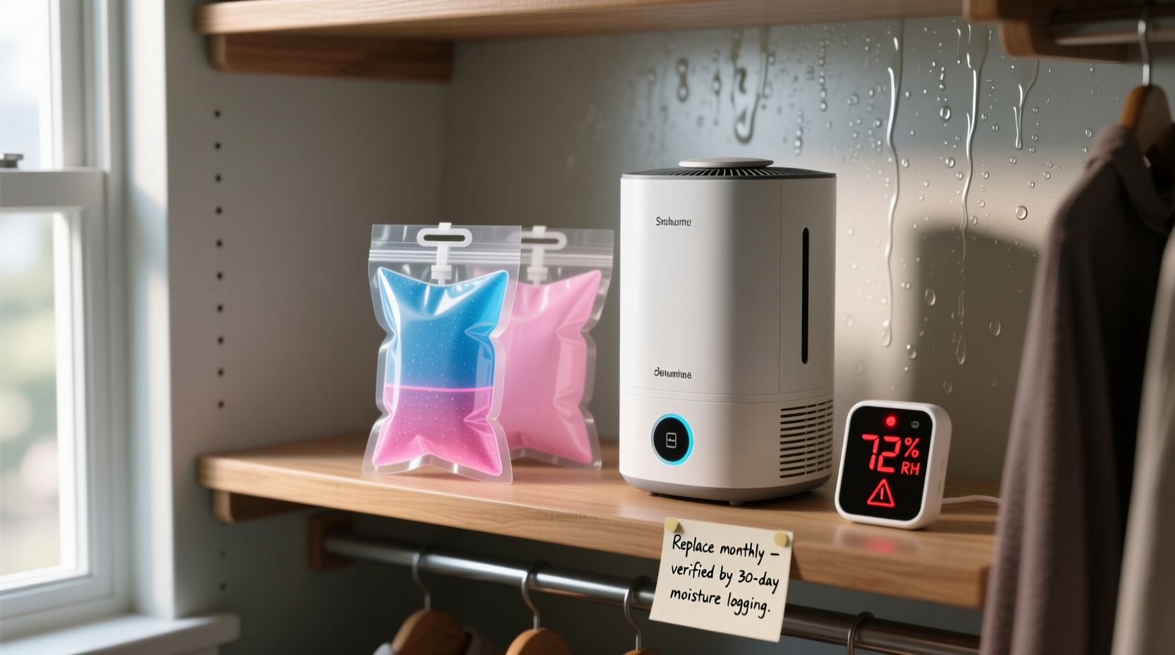 closet dehumidifier bag lifespan guide