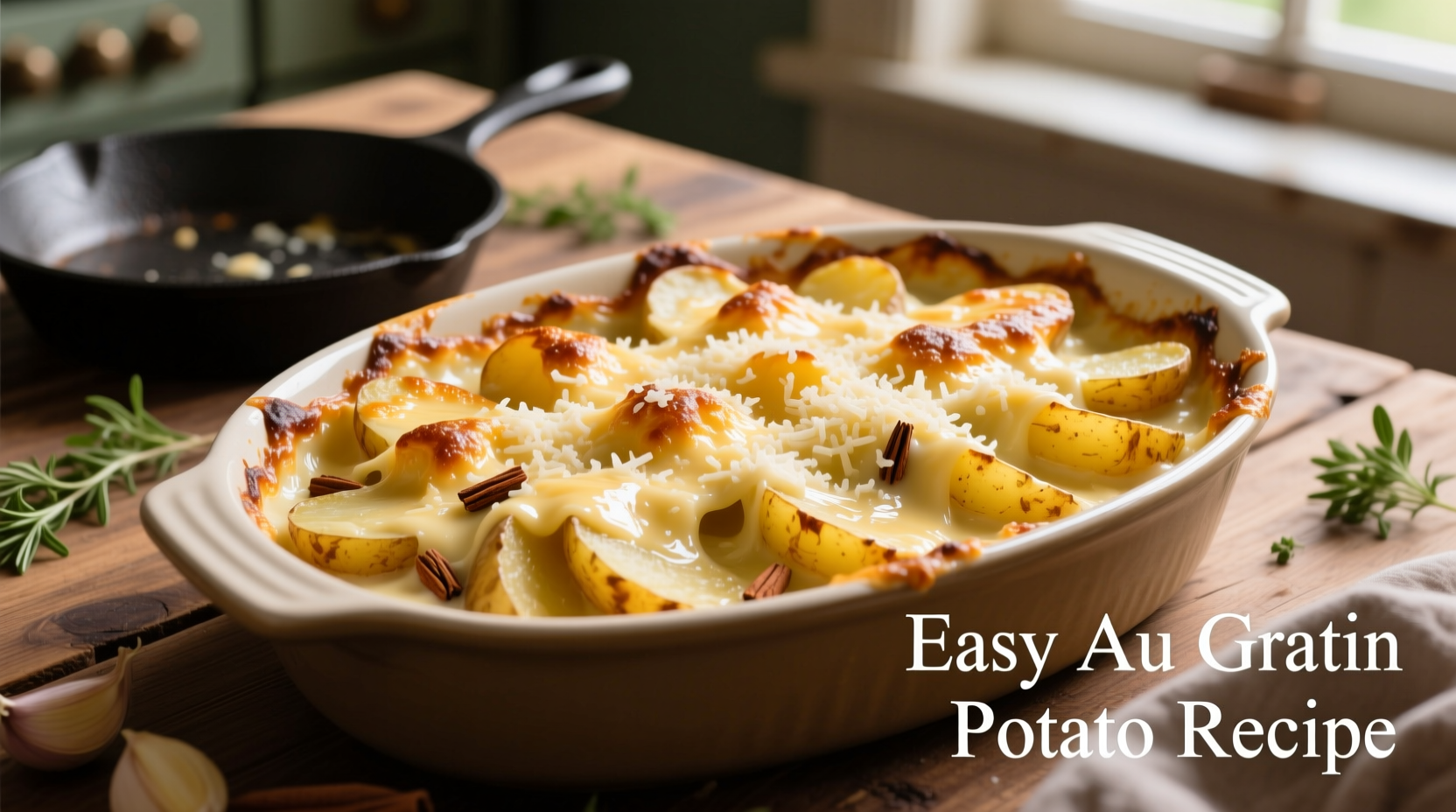 Easy Au Gratin Potato Recipe: Foolproof Method in 60 Minutes