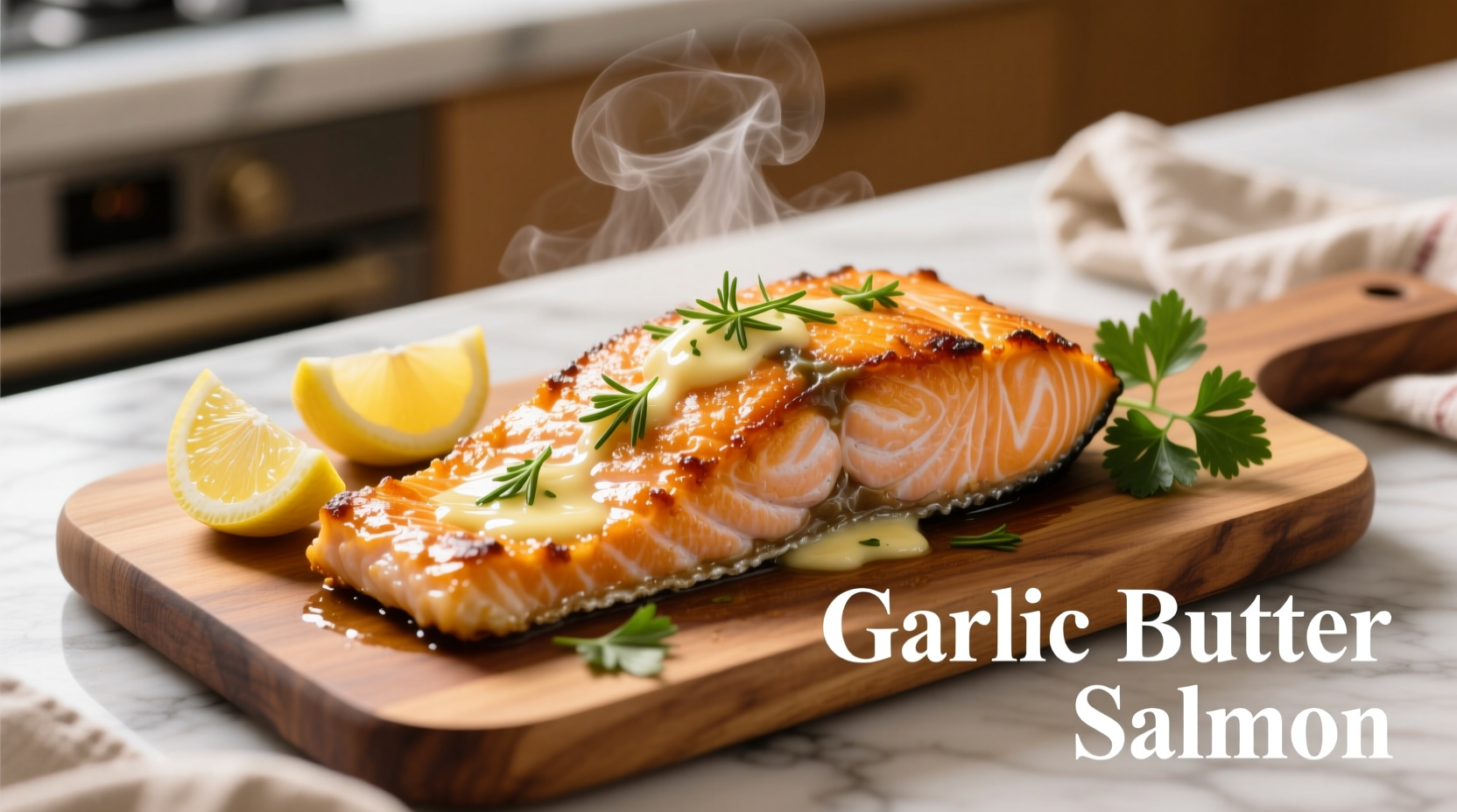 Perfect Baked Garlic Butter Salmon Recipe in 20 Minutes