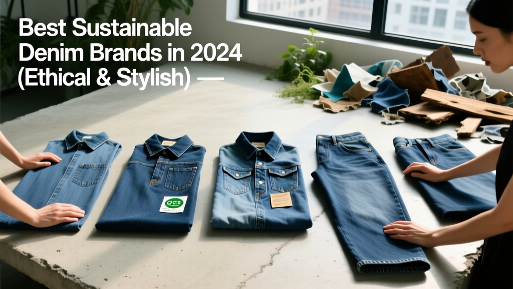 Best Sustainable Denim Brands in 2024 (Ethical & Stylish)