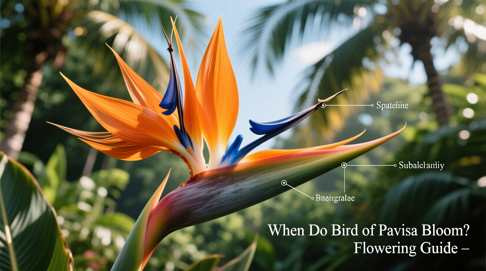 Bird of Paradise Bloom Guide | TheHomeSprouts