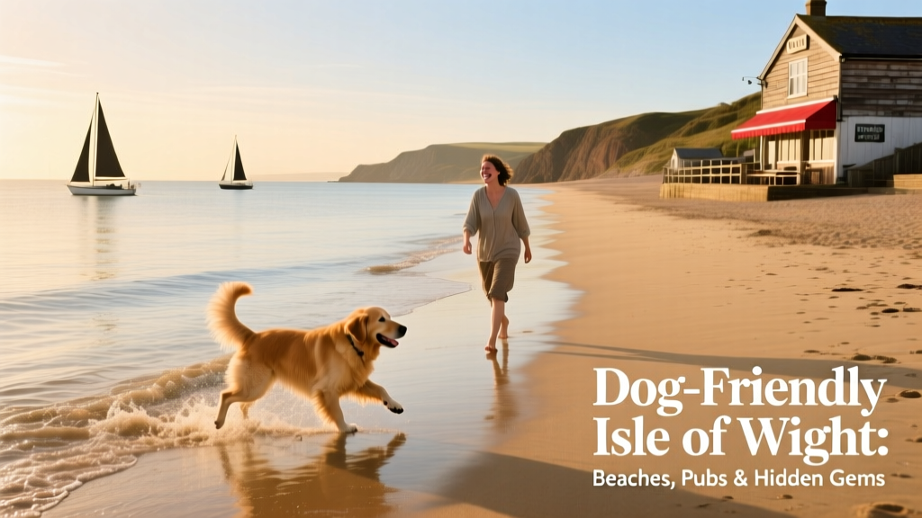 Colwell Bay — a wide sandy beach with calm waters and views across the Solent