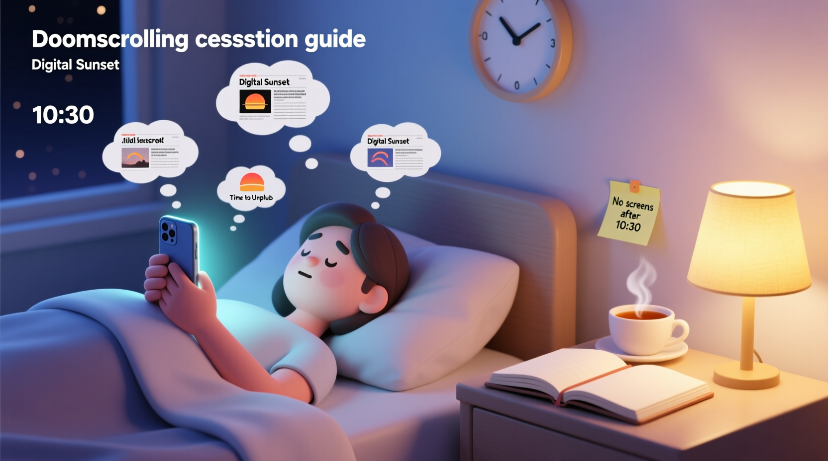 how to stop doomscrolling at night practical habits that actually work