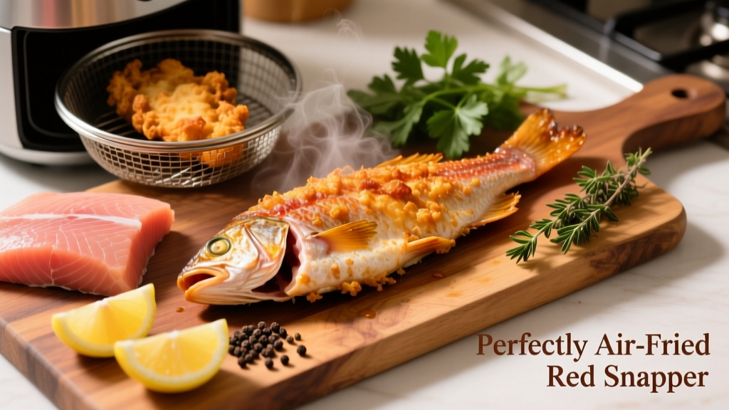 How to Air Fry Red Snapper Fillets Perfectly