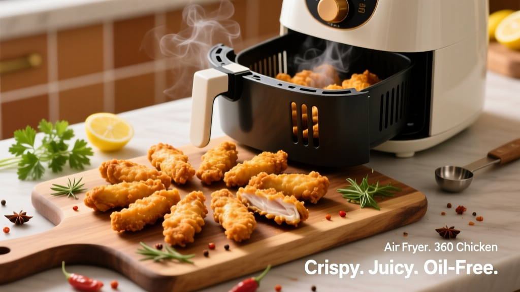 Air Fryer 360 Chicken Tenders: Crispy, Juicy & Oil-Free