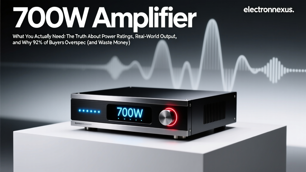 700W Amplifier What You Actually Need: The Truth About Power Ratings, Real-World Output, and Why 92% of Buyers Overspec (and Waste Money)