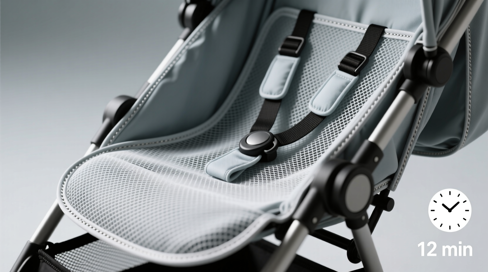 how to clean pet stroller mesh seats safely