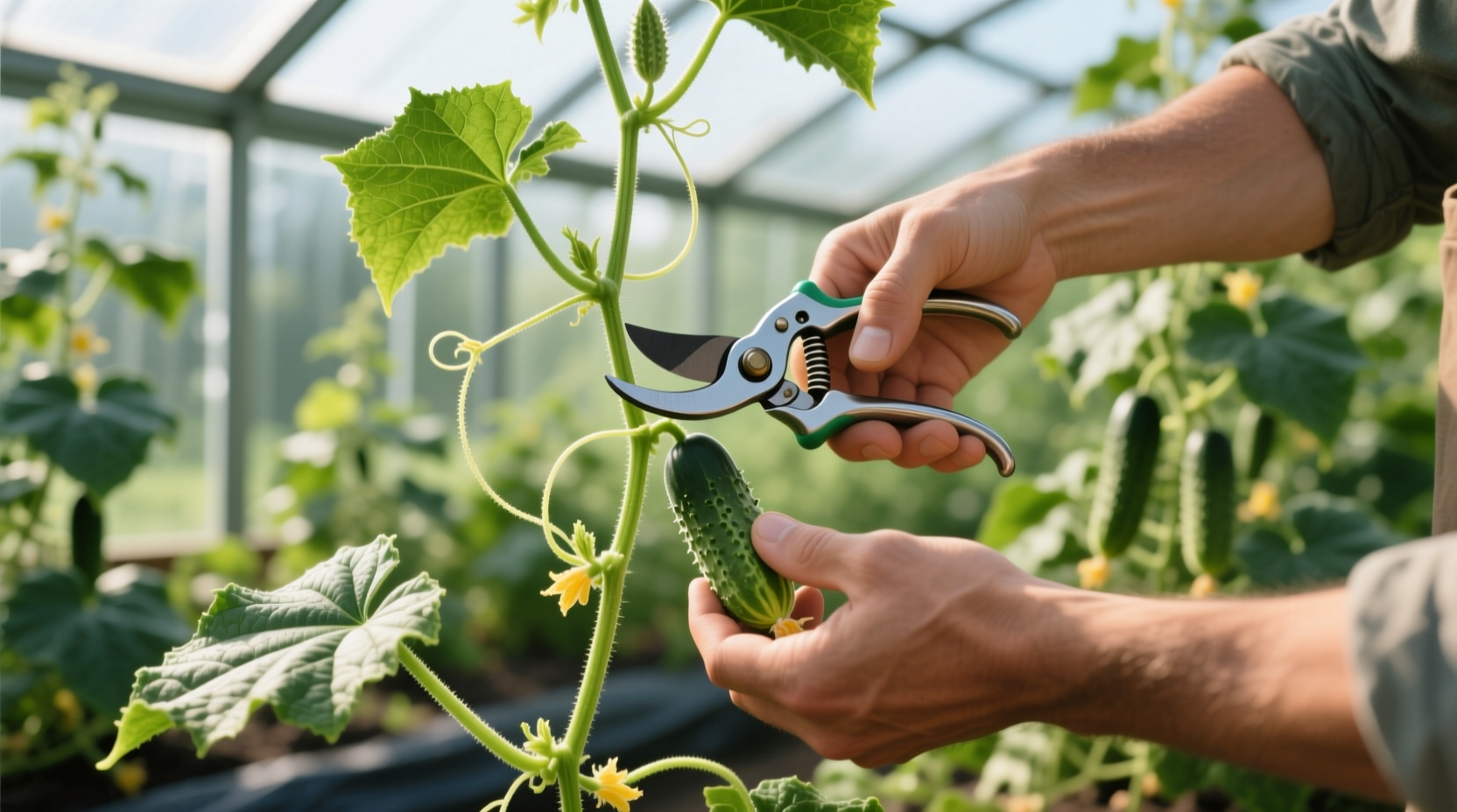 should you prune cucumber plants