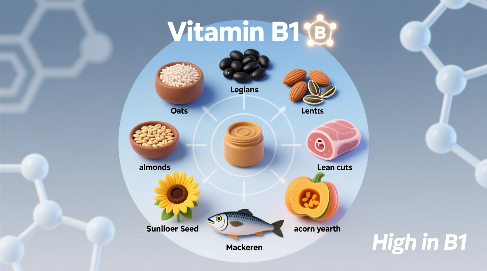 what foods are high in b1