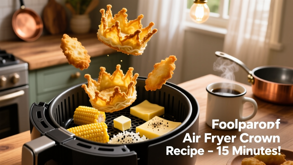 Golden Crispy Crowns in Air Fryer: Foolproof Recipe