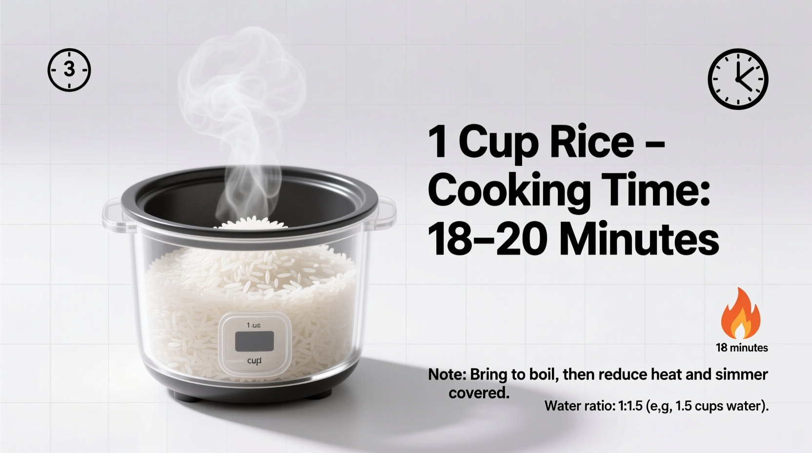 how long to cook 1 cup of rice