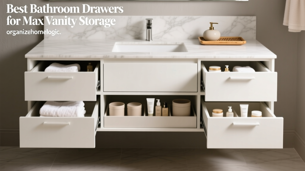 Best Bathroom Drawers for Max Vanity Storage