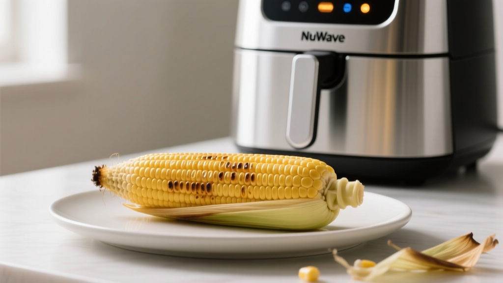 Cook Corn on the Cob in a NuWave Air Fryer