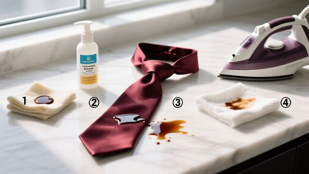 Best Proven Way: How to Get Soy Sauce Out of Ties