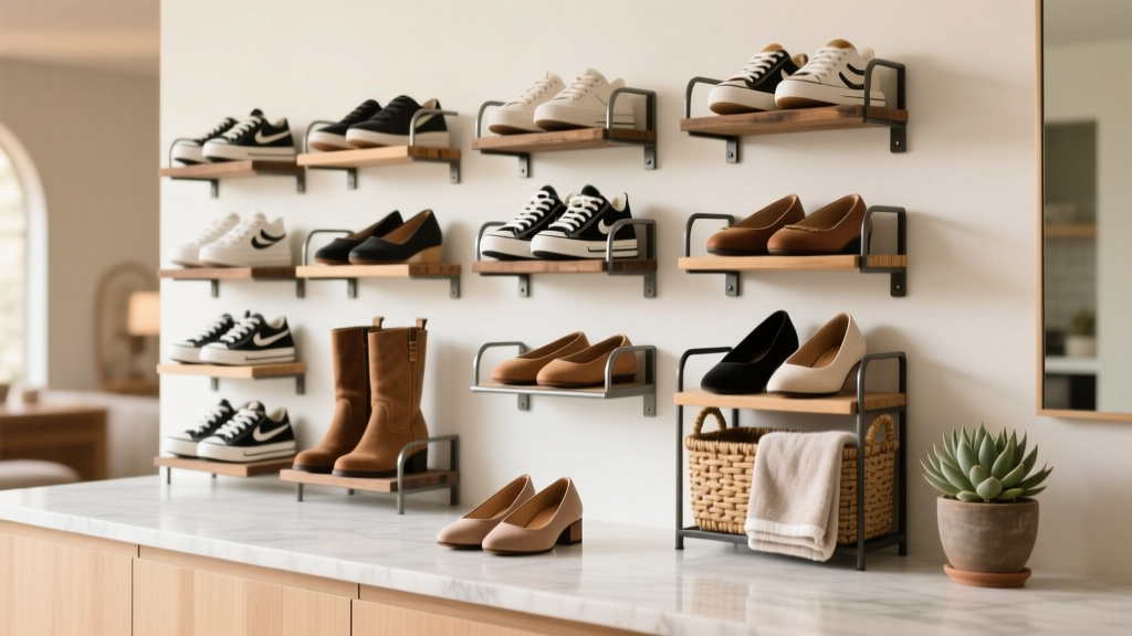 12 Smart DIY Shoe Racks: Budget-Friendly & Stylish