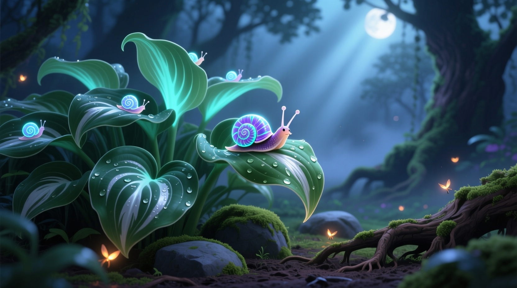 slugs hostas