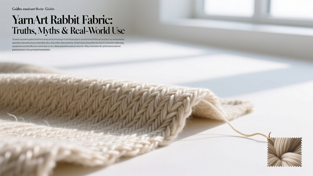 YarnArt Rabbit Fabric: Truths, Myths & Real-World Use